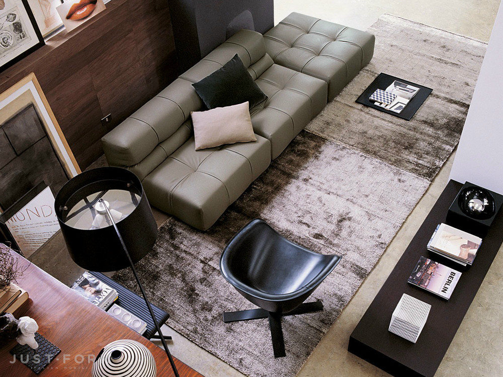 Диван Tufty Time Leather фабрика B&B Italia фотография № 4