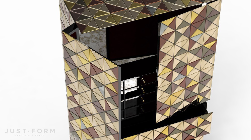 Сервант Pixel Anodized Cabinet фабрика Boca Do Lobo фотография № 2