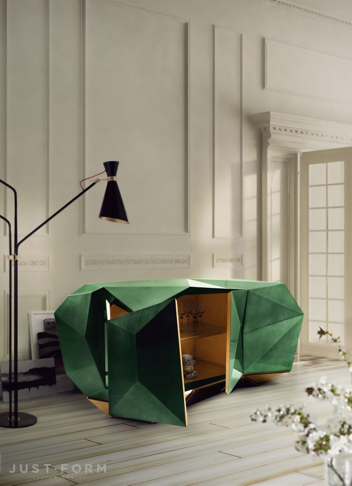 Тумба для гостиной Diamond Emerald Sideboard фабрика Boca Do Lobo фотография № 4