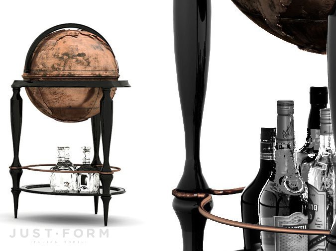 Мебель для домашнего бара Equator Globe Bar Cabinet фабрика Boca Do Lobo фотография № 5