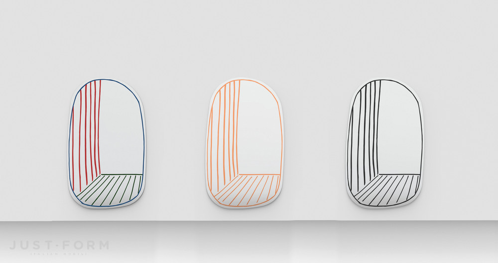 Зеркало New Perspective Mirror фабрика Bonaldo фотография № 1
