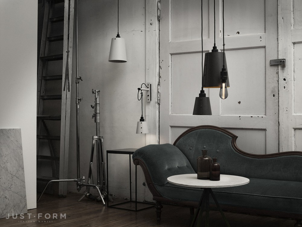 Подвесной светильник Hooked 1.0 Large / Stone / Smoked Bronze фабрика Buster + Punch фотография № 3