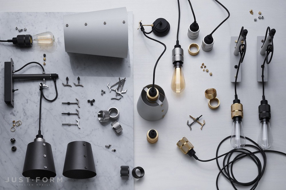 Подвесной светильник Hooked 3.0 Nude / Brass фабрика Buster + Punch фотография № 12
