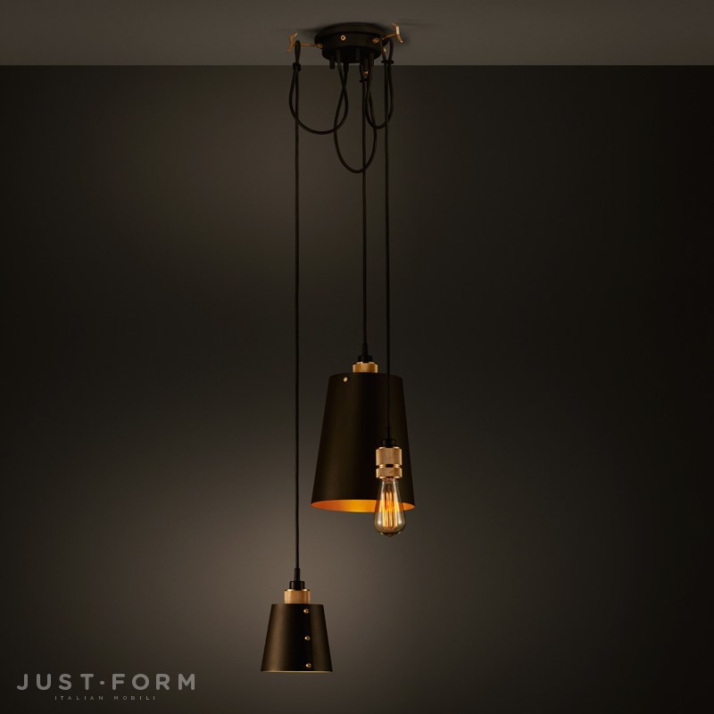 Подвесной светильник Hooked 3.0 Mix / Graphite / Brass фабрика Buster + Punch фотография № 7