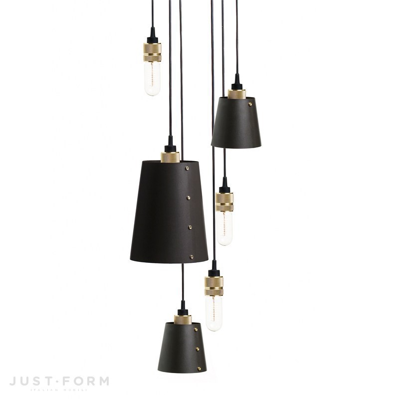 Подвесной светильник Hooked 6.0 Mix / Graphite / Brass фабрика Buster + Punch фотография № 8