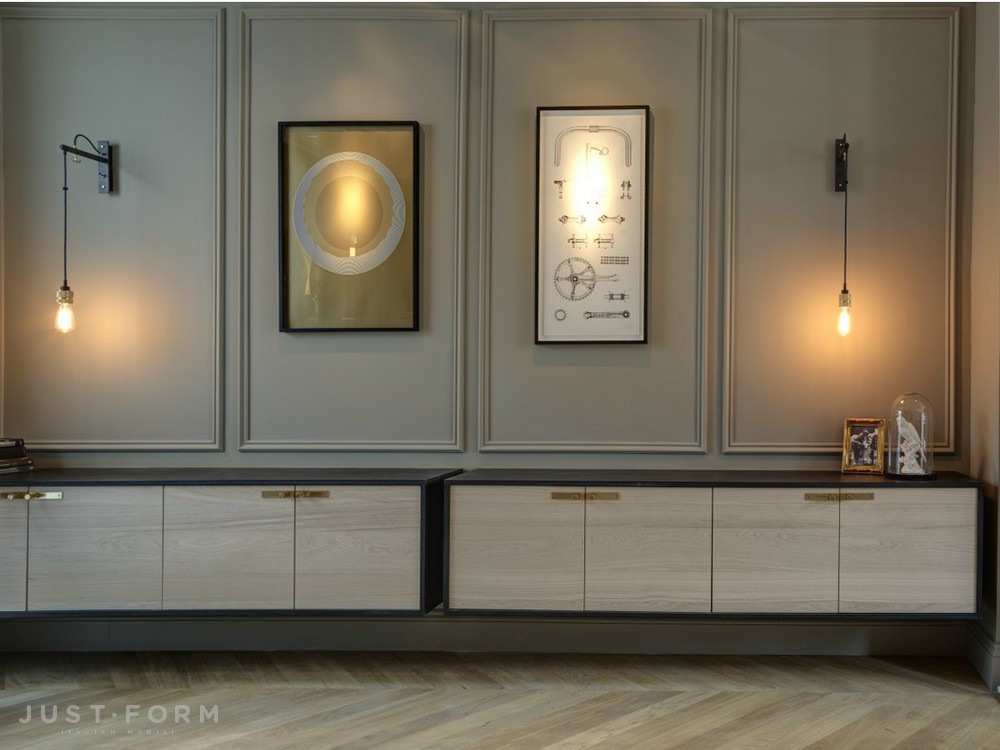 Бра Hooked Wall / Nude / Graphite / Brass фабрика Buster + Punch фотография № 9