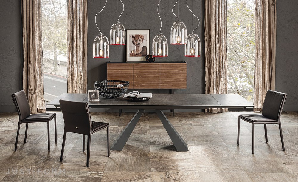 Раздвижной стол Eliot Keramik Drive фабрика Cattelan Italia фотография № 4