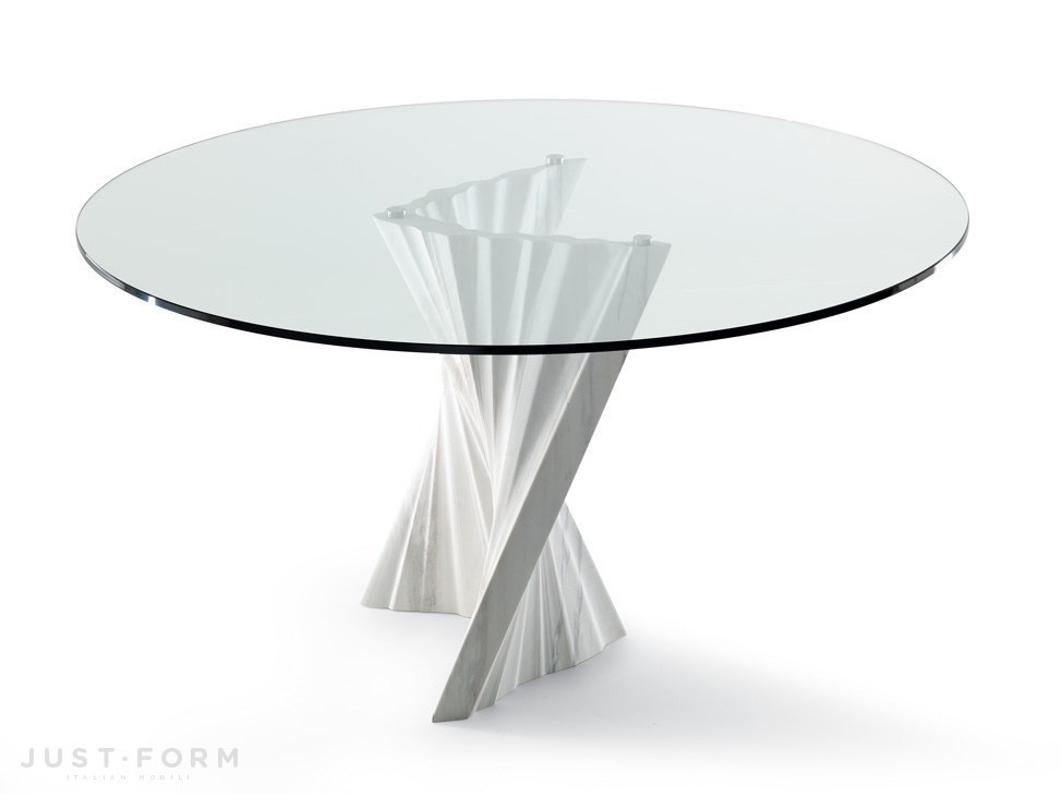 Стеклянный стол Plisset фабрика Cattelan Italia фотография № 1