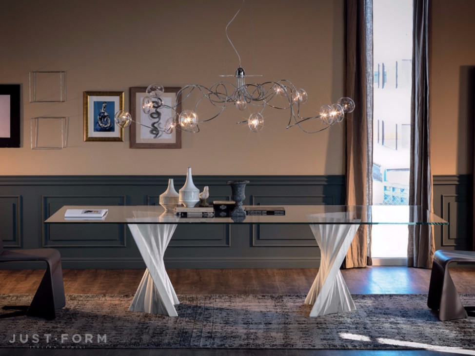 Стеклянный стол Plisset фабрика Cattelan Italia фотография № 4