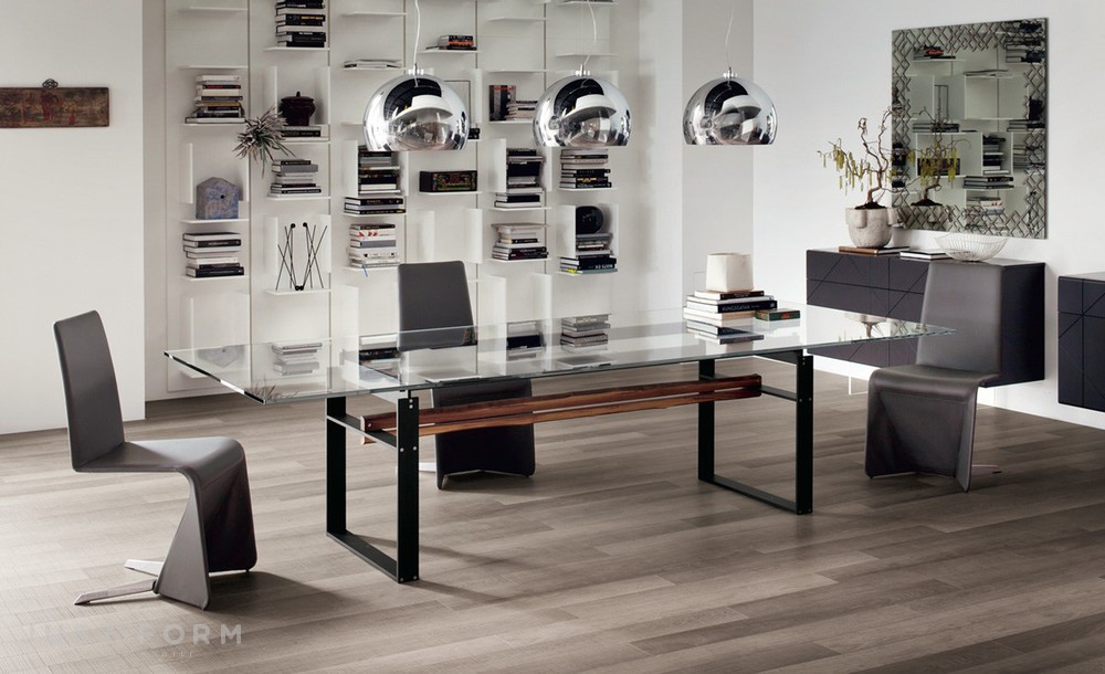 Стеклянный стол Jerez фабрика Cattelan Italia фотография № 6