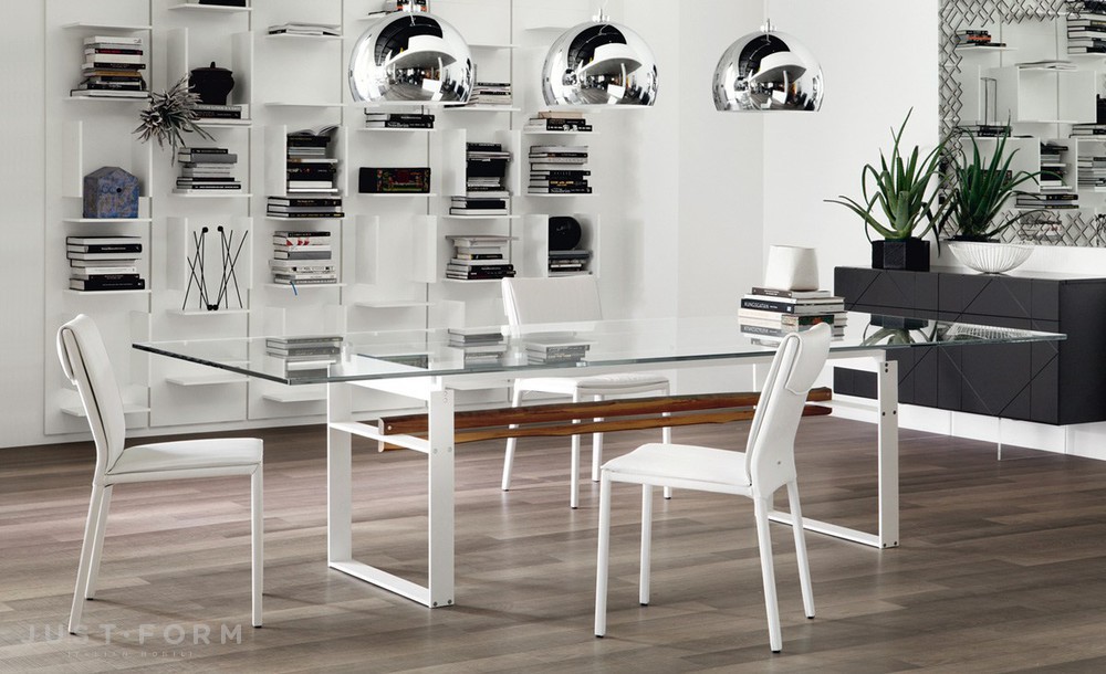 Стеклянный стол Jerez фабрика Cattelan Italia фотография № 4