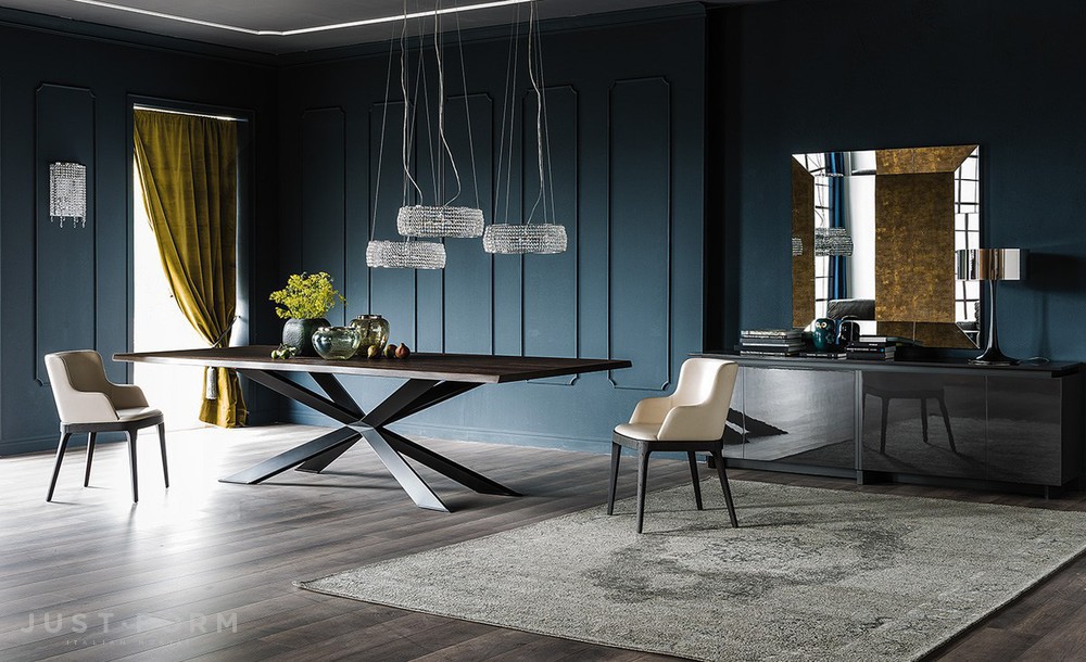 Обеденный стол Spyder Wood фабрика Cattelan Italia фотография № 4