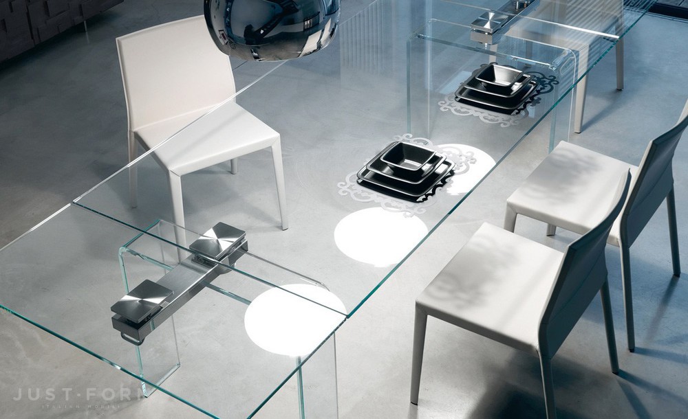 Раздвижной обеденный стол Azimut фабрика Cattelan Italia фотография № 3
