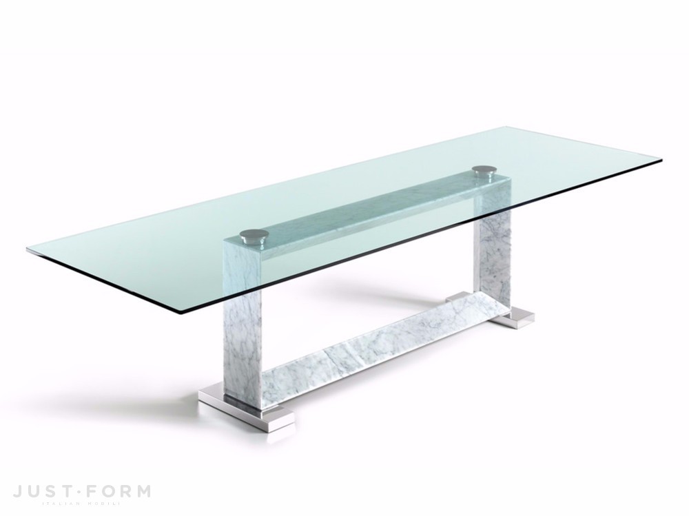 Стеклянный стол Monaco фабрика Cattelan Italia фотография № 1