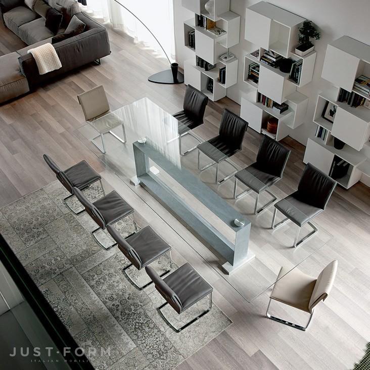 Стеклянный стол Monaco фабрика Cattelan Italia фотография № 4