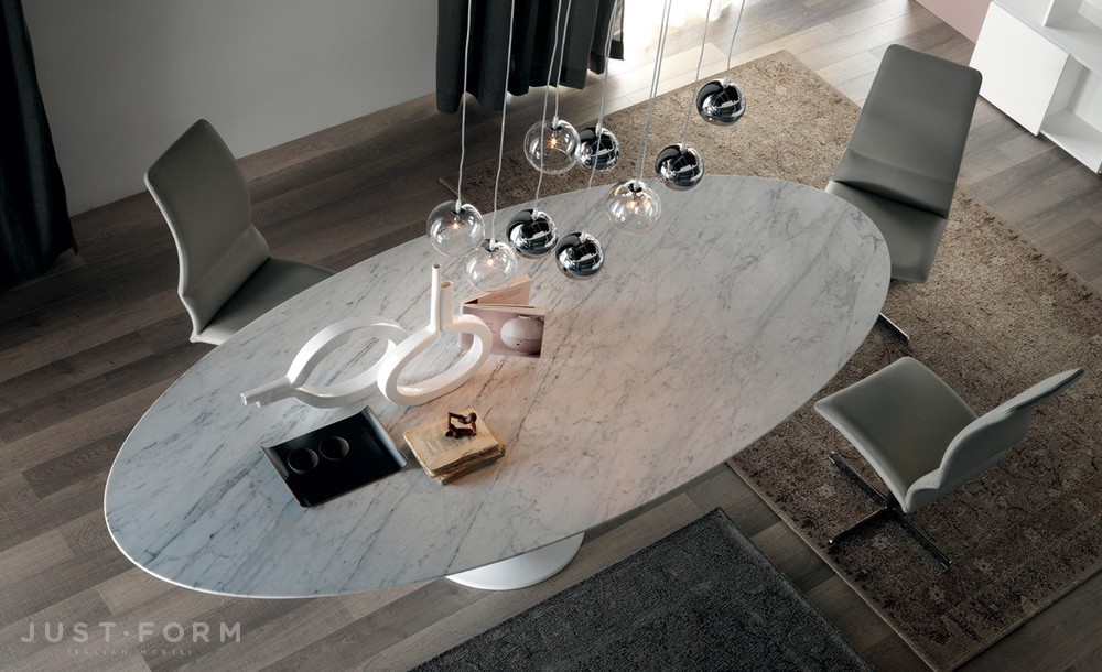Мраморный стол Reef фабрика Cattelan Italia фотография № 2