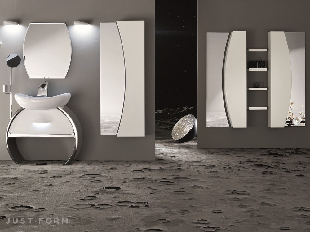 Комплект мебели для ванной комнаты Moon01 фабрика Cerasa фотография № 6