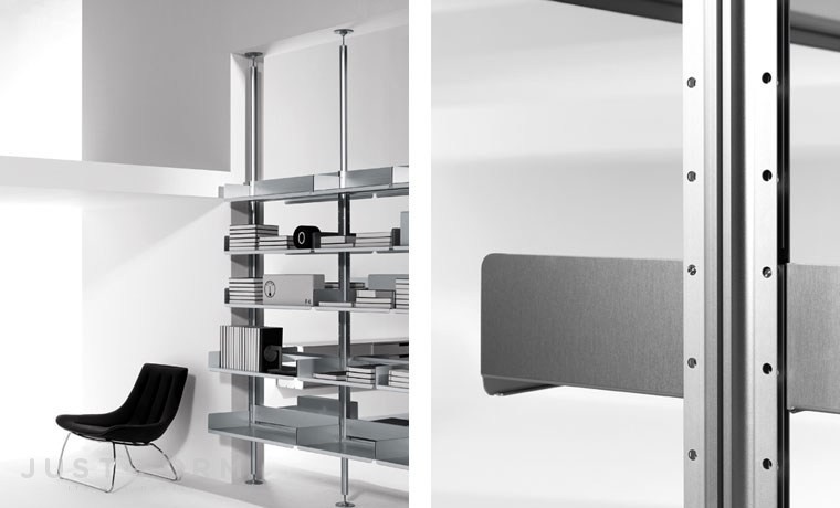 Книжный шкаф 606Universal Shelving System фабрика De Padova фотография № 2