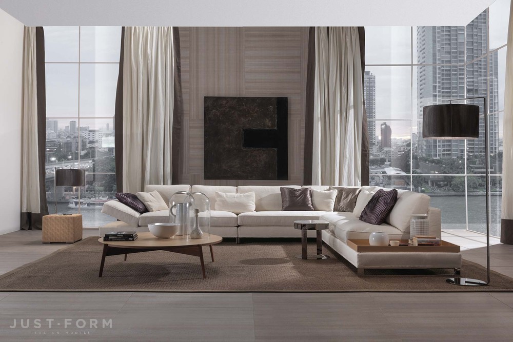Модульный диван Davis Flat фабрика Frigerio фотография № 4