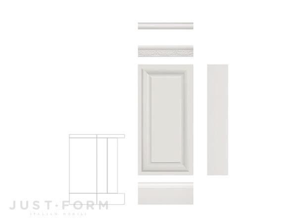 Отделочное покрытие White фабрика GENTRY HOME фотография № 1
