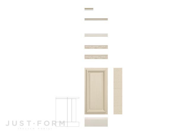 Отделочное покрытие Ivory Decape фабрика GENTRY HOME фотография № 1