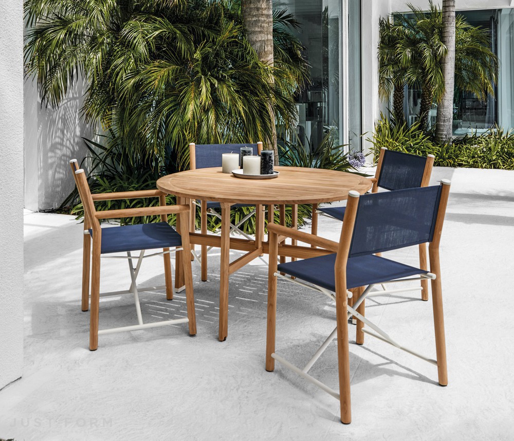Стул Voyager Directors Chair фабрика Gloster фотография № 1
