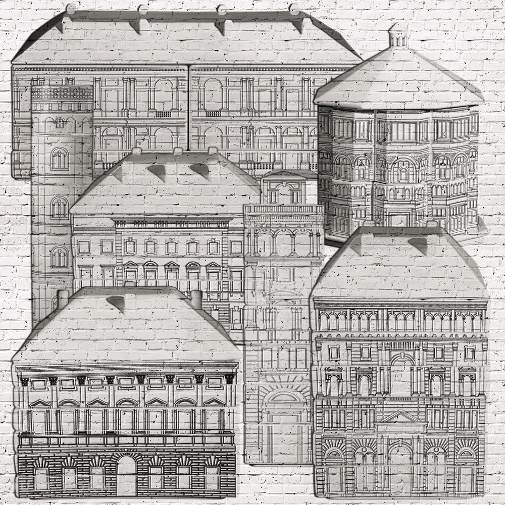 Обои Palace фабрика Inkiostro Bianco фотография № 1