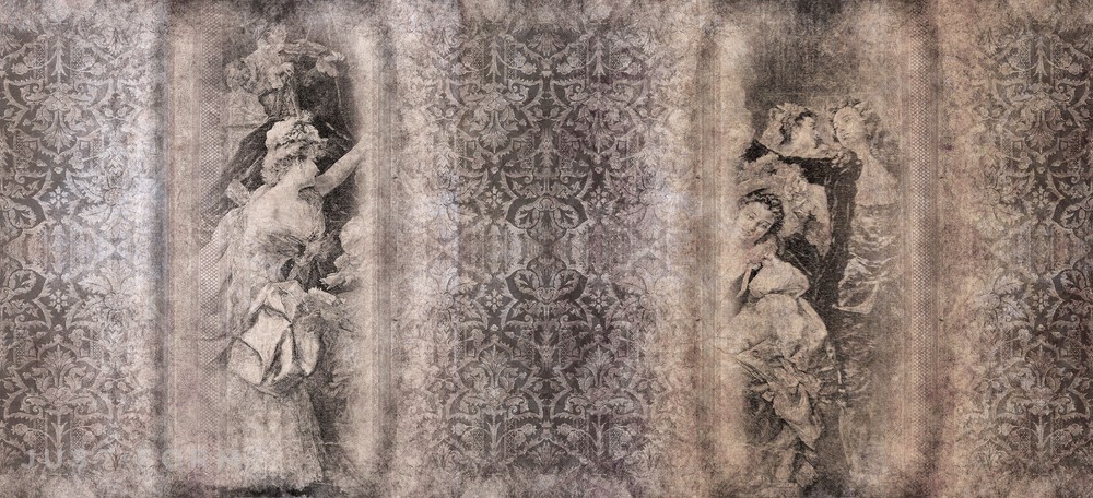 Обои Toile De Jouy02 фабрика Inkiostro Bianco фотография № 2