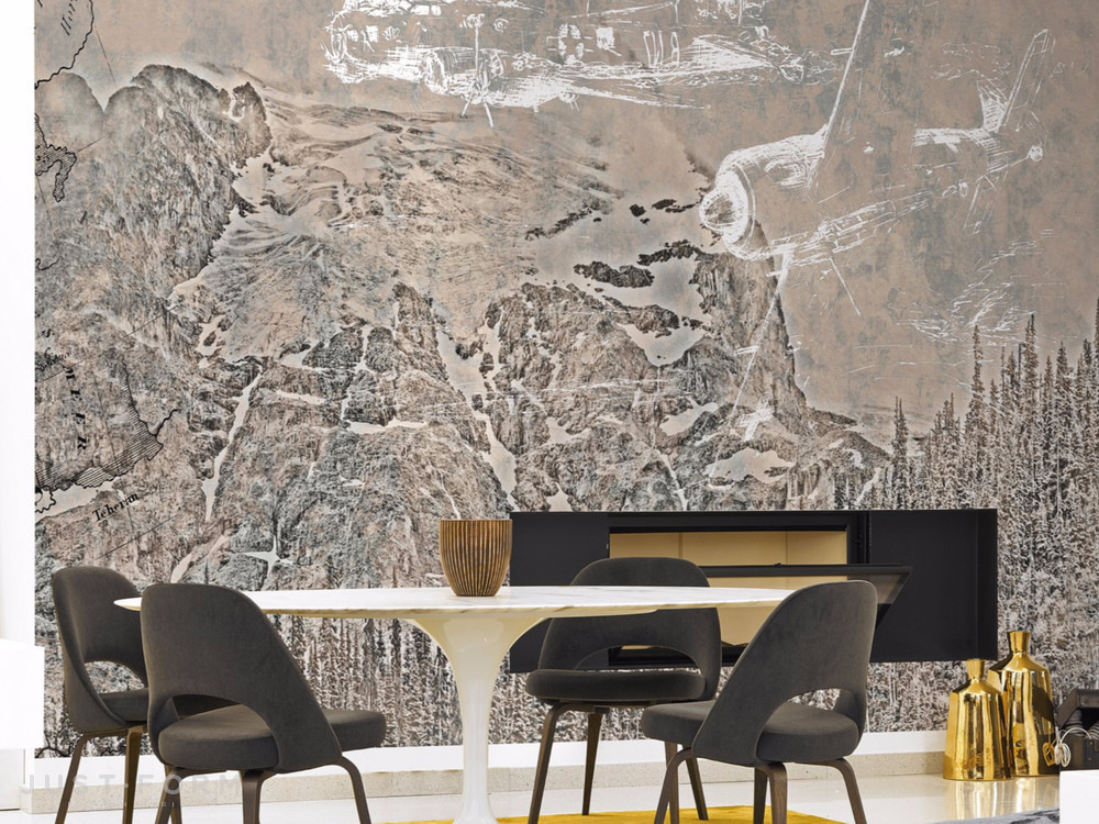 Обои Tora Tora фабрика Inkiostro Bianco фотография № 2