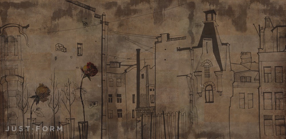 Обои Urban Rose фабрика Inkiostro Bianco фотография № 2