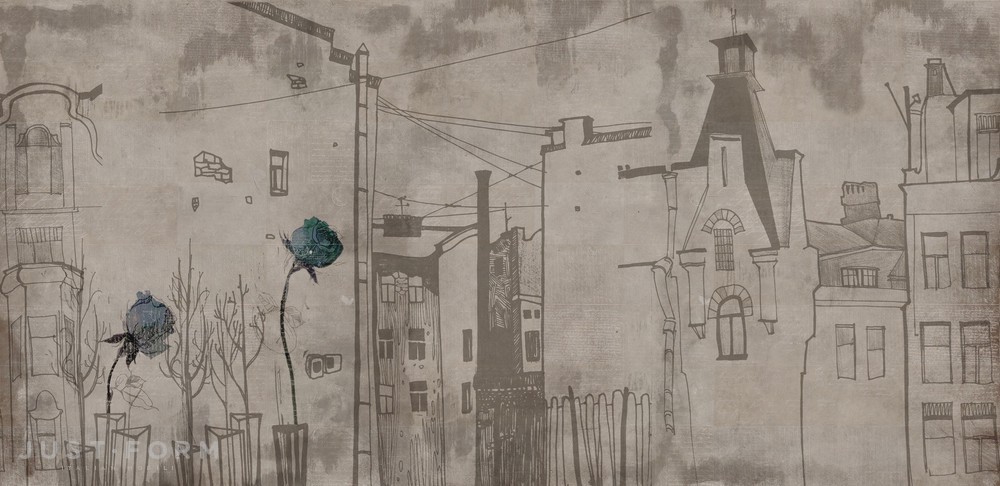 Обои Urban Rose фабрика Inkiostro Bianco фотография № 1