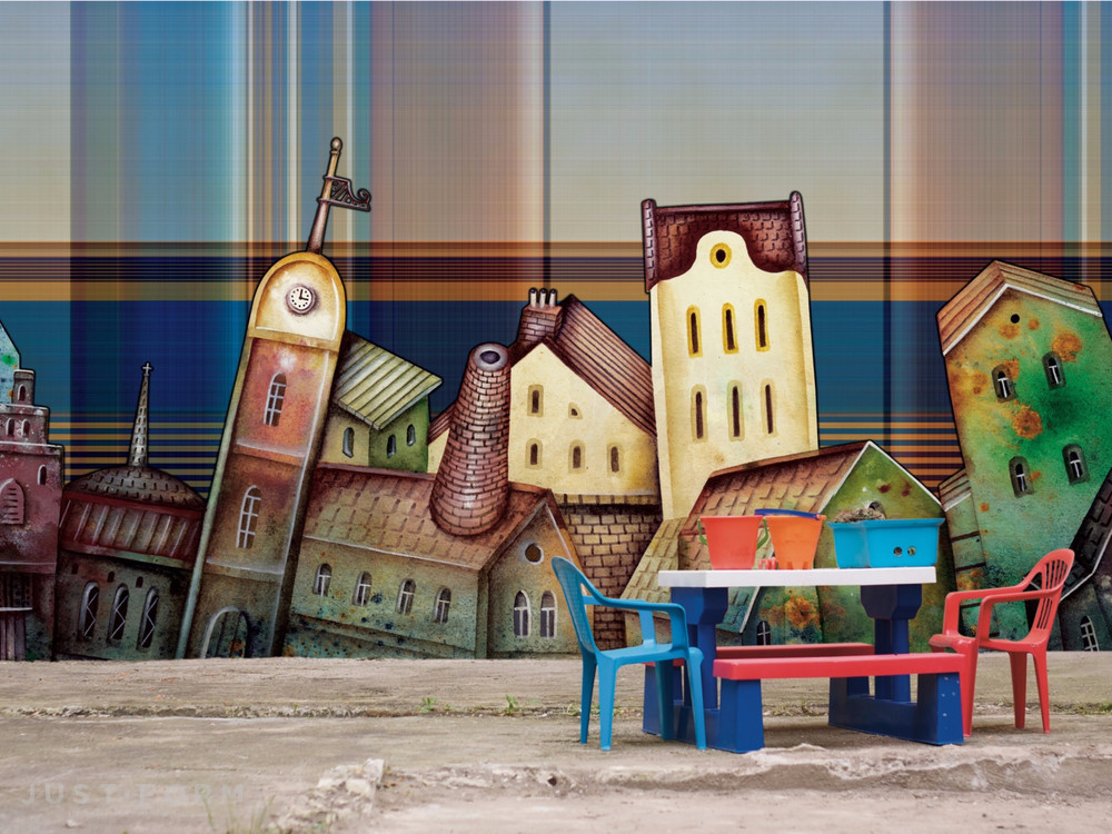 Обои Magic Village фабрика Inkiostro Bianco фотография № 1
