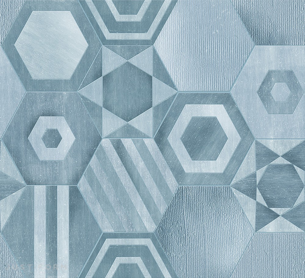 Обои Hexagons фабрика Inkiostro Bianco фотография № 3