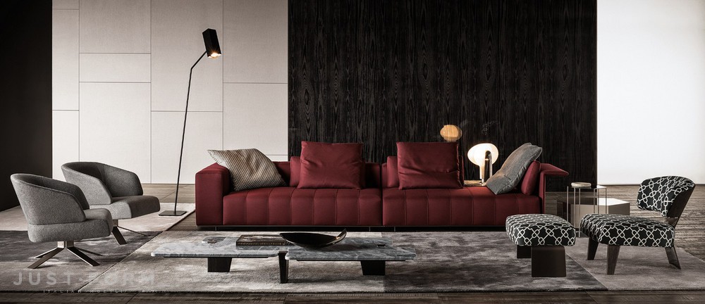 Диван Freeman Seating System фабрика Minotti фотография № 13