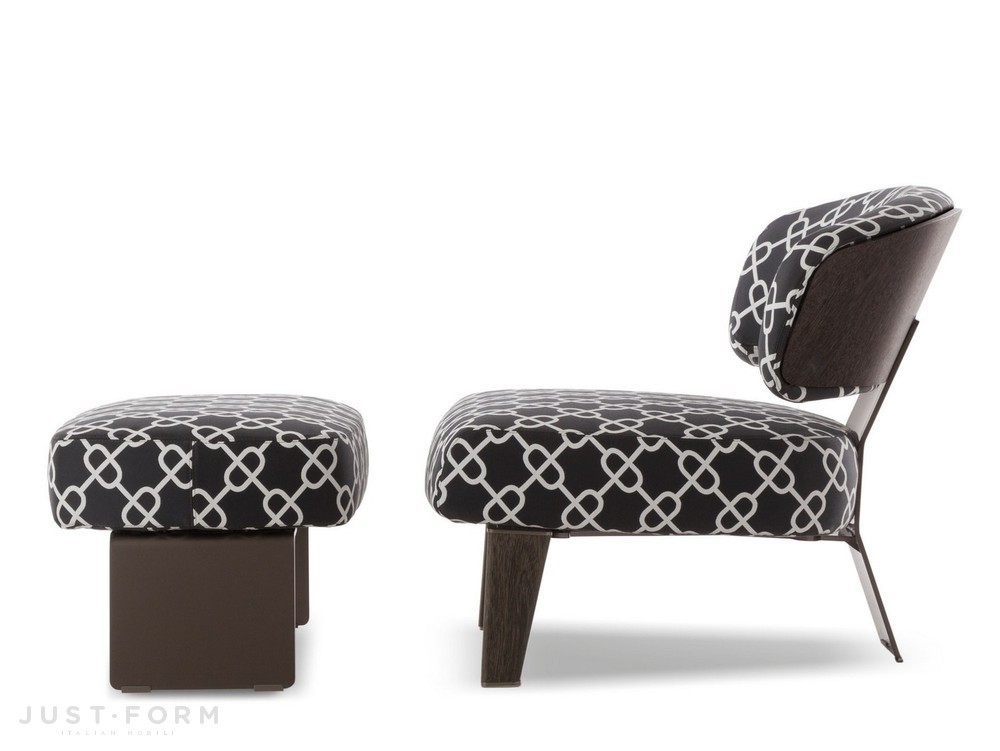 Кресло Creed Wood фабрика Minotti фотография № 3
