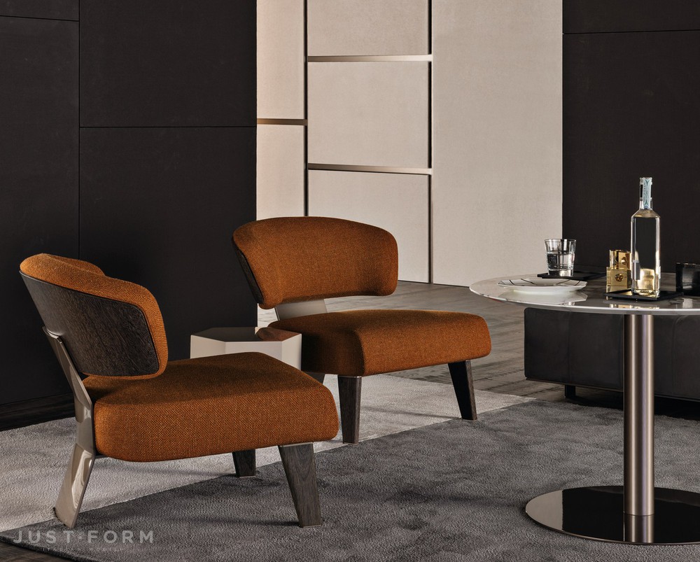 Кресло Creed Wood фабрика Minotti фотография № 10