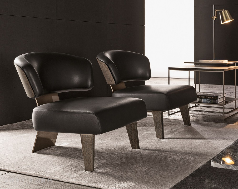 Кресло Creed Wood фабрика Minotti фотография № 7