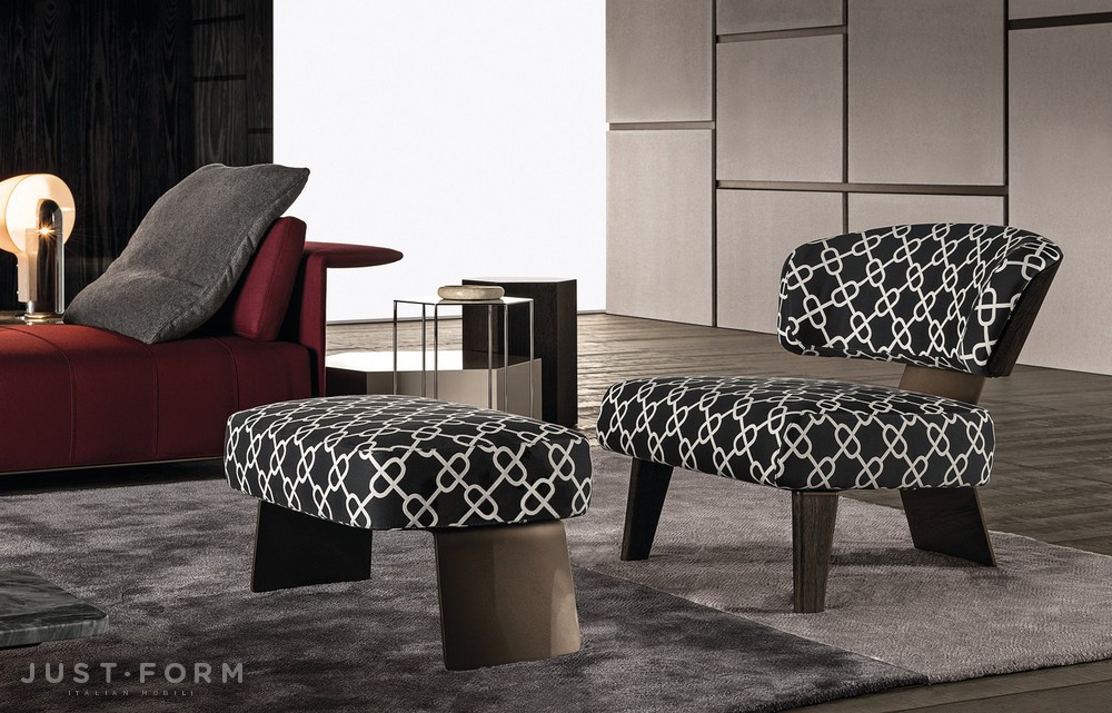 Кресло Creed Wood фабрика Minotti фотография № 8
