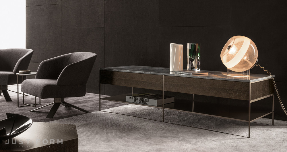 Столик Calder Bronze Consolle фабрика Minotti фотография № 3