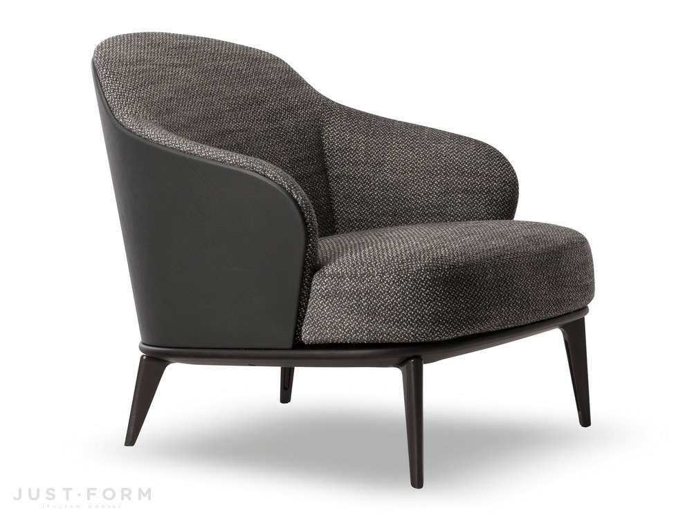 Кресло Leslie фабрика Minotti фотография № 1
