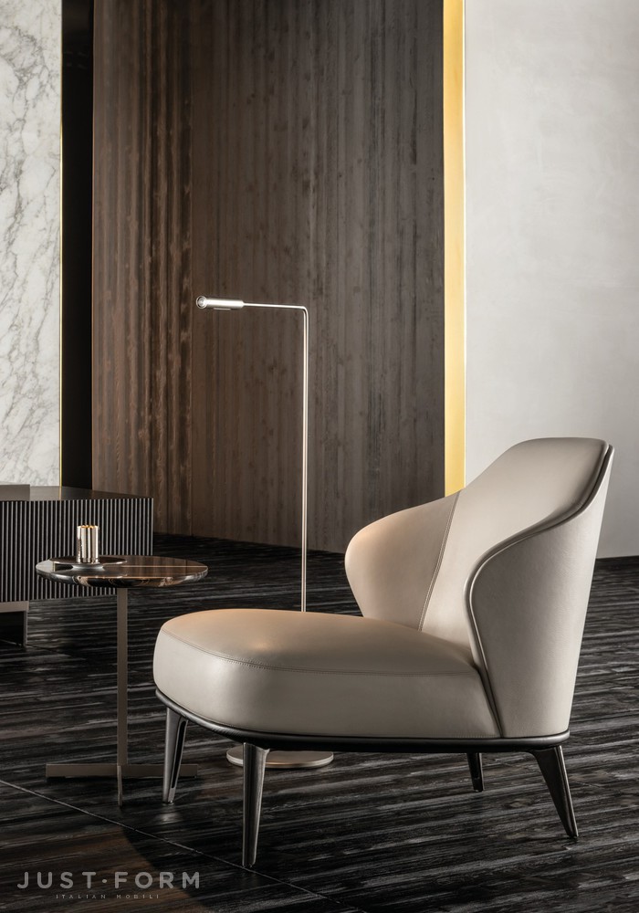 Кресло Leslie фабрика Minotti фотография № 5