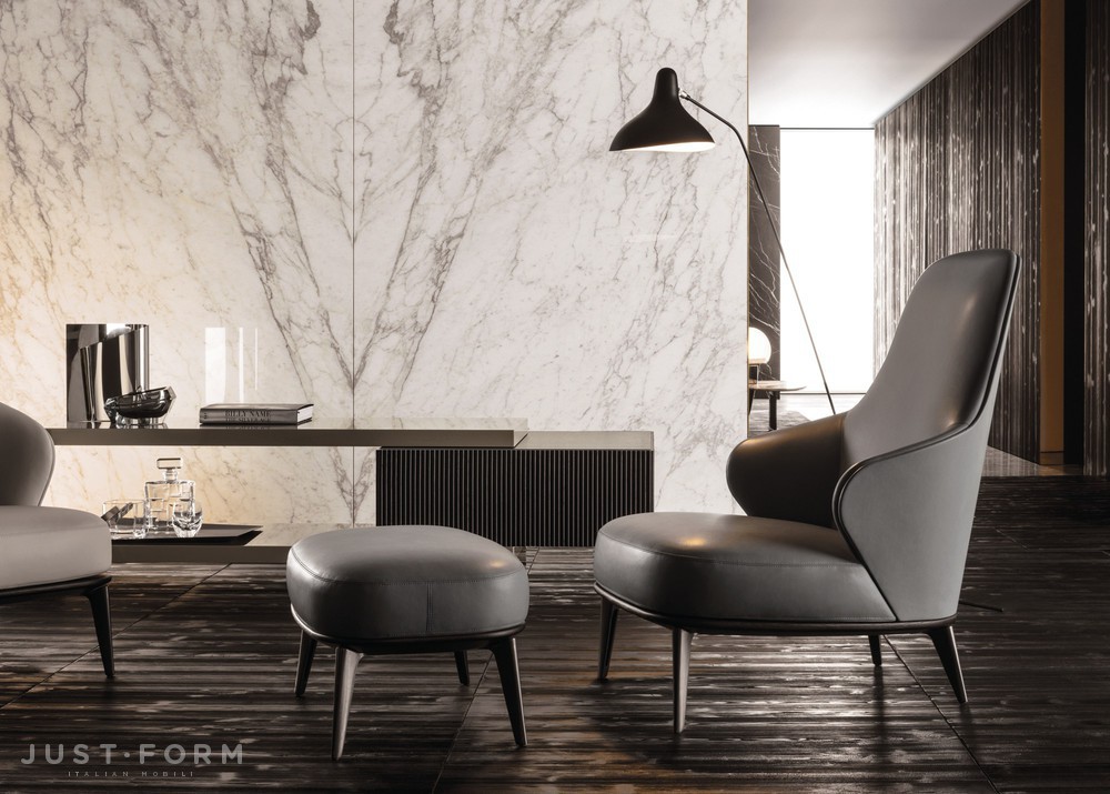 Кресло Leslie фабрика Minotti фотография № 8