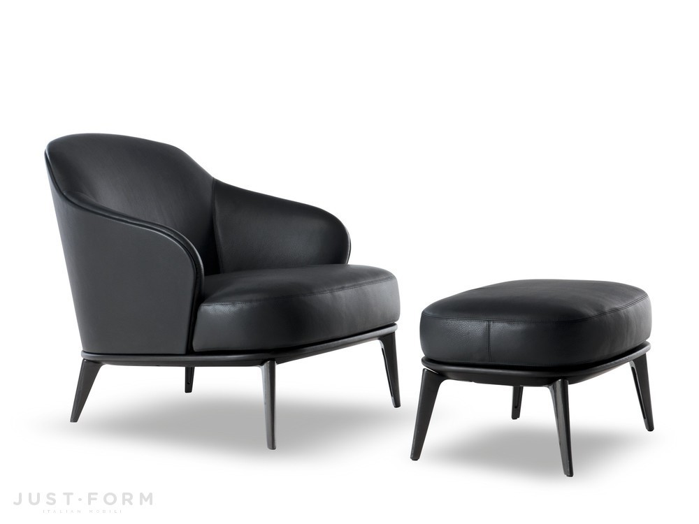 Кресло Leslie фабрика Minotti фотография № 16
