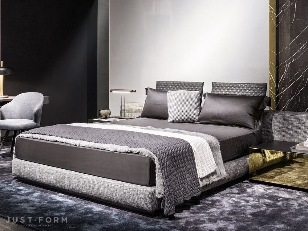 Кровать Yang Bed Wide фабрика Minotti фотография № 1