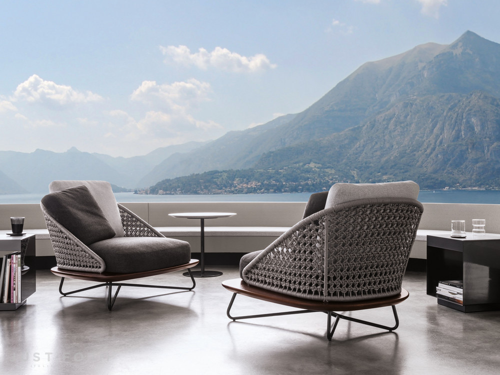 Кресло Rivera Armchair фабрика Minotti фотография № 3