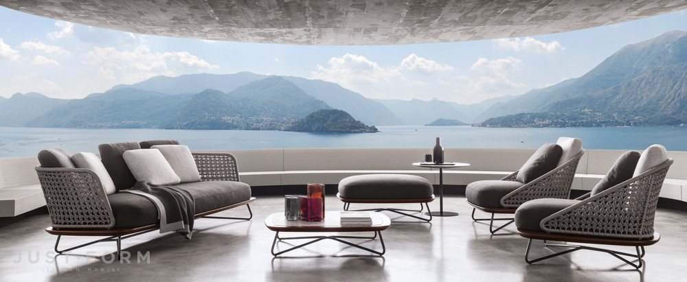 Кресло Rivera Armchair фабрика Minotti фотография № 5
