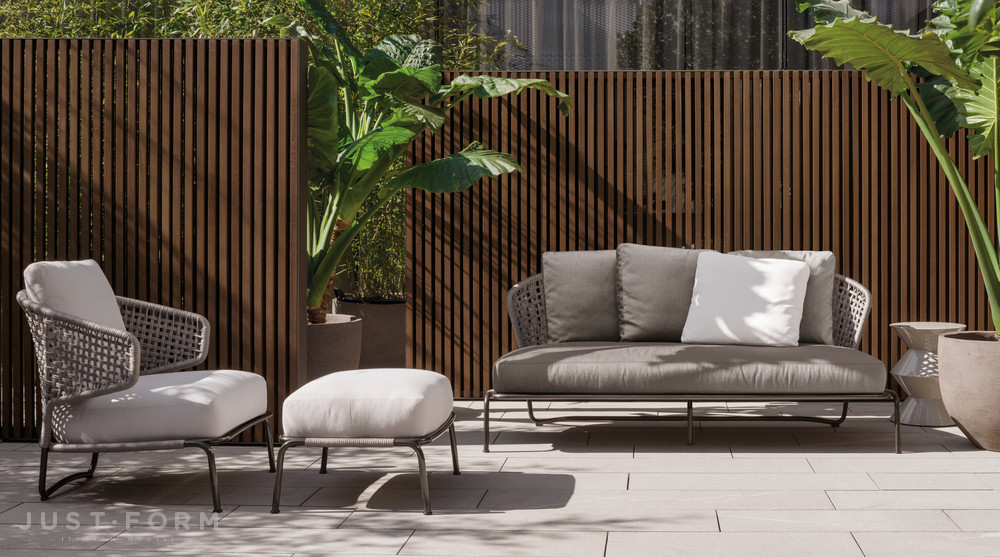 Садовое кресло Aston "Cord" Outdoor фабрика Minotti фотография № 7