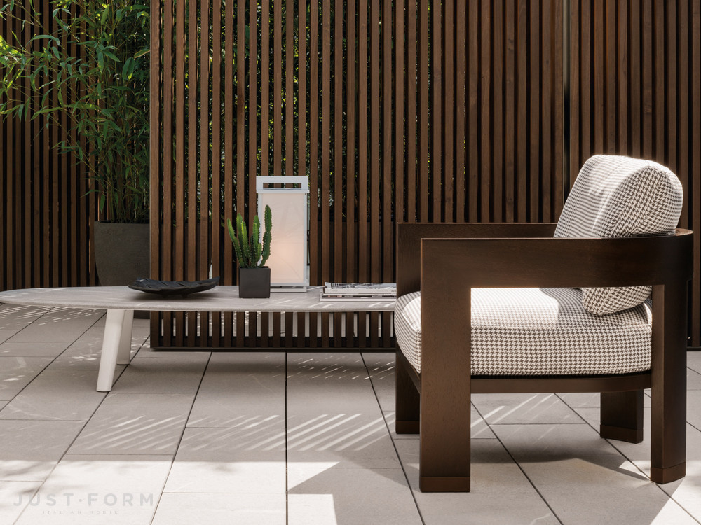  Outdoor Armchair Warhol Dark Brown Outdoor фабрика Minotti фотография № 3