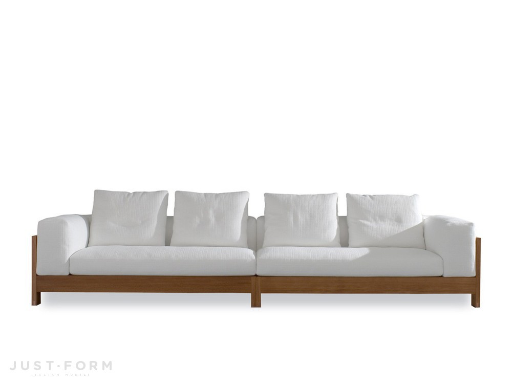 Садовый диван Alison Iroko Outdoor фабрика Minotti фотография № 2