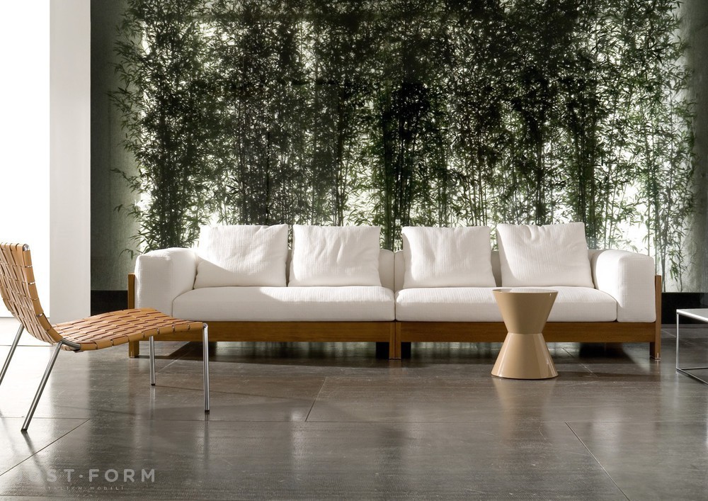Садовый диван Alison Iroko Outdoor фабрика Minotti фотография № 3